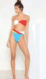 Nasty Gal Josie Colorblock Bikini Set