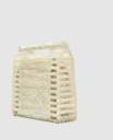 ZARA MINI MOTHER-OF-PEARL-EFFECT TOTE BAG