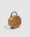 ZARA WOODEN MINAUDIÈRE